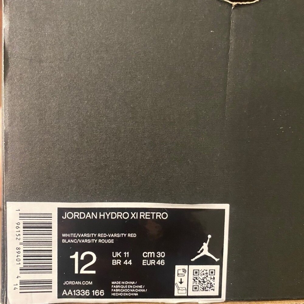 Men's 12 (US) Jordan Hydro XI Retro Slides - Picture 2 of 4